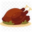 Pavo Cena Accion De Gracias Icono