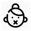Censored-taboo-muted-silent-user  Icon
