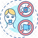 Censorship Public Communication Icon