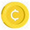 Cent Coin Cryptocurrency Crypto Icon