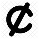 Cent-Münze  Symbol