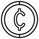 Cent Symbol  Icon