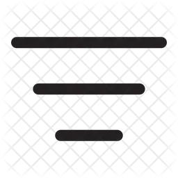 Center Align  Icon