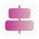Align Center Horizontal Icon