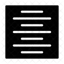 Center Text Align Icon