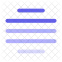 Center Justify Align Icon