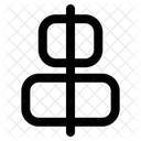 Center Align Align Vertical Icon