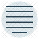 Center Text Alignment Icon