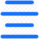 Center Alignment  Icon
