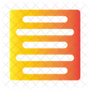 Center Alignment  Icon
