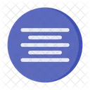 Center Alignment Icon