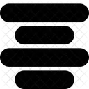 Align Text Outline Icon