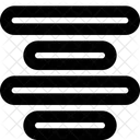 Align Text Outline Icon