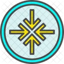 Center Arrow  Icon