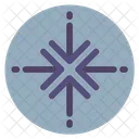 Center Arrow  Icon