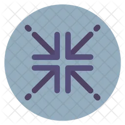 Center Arrow  Icon