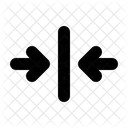 Center Arrow  Icon