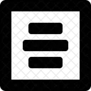 Align Alignment Text Alignment Icon