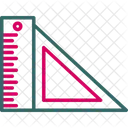 Centimeter Geometric Measure Icon