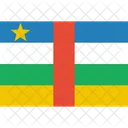 중앙 아프리카 공화국 아이콘