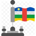 Central African Republic Bangui Ubangi River Icon