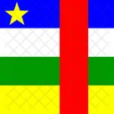 중앙 아프리카 공화국  아이콘