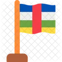 Central African Republic Republic Flag Icon