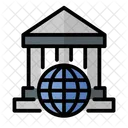 Central Bank Bank Global Icon
