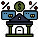 Central Bank Economics Icon