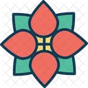 Central flower  Icon