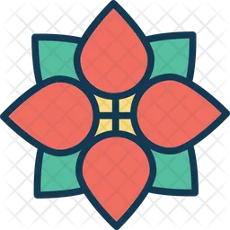 Central flower  Icon