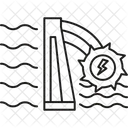Central Hidroelectrica Minicentral Hidroelectrica Mini Y Microcentral Hidroelectrica Icono