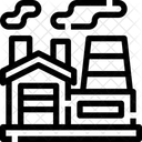 Centrale Elettrica Fabbrica Stabilimento Icon