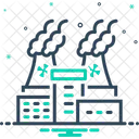 Centrale Nucleare Energia Termica Icon