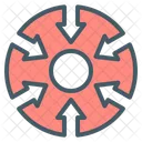 Centralización  Icono