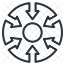 Centralización  Icono