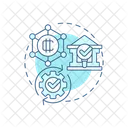 Moneda Digital Criptomoneda Stablecoins Icono