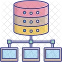 Centralized Database  Icon