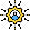 Centralized Concentration Target Icon