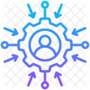 Centralized Concentration Target Icon
