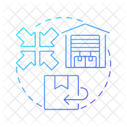 Centralized returns centers  Icon