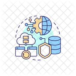 Centralized Version Control System Icon - Free Download Science ...