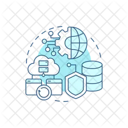 Centralized version control system Icon - Download in Rounded Style