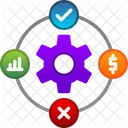 Centre Point Arrow Icon