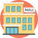 Centro Comercial Edificio Rascacielos Icono
