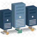 Centro De Datos Hosting Red De Hosting Icon