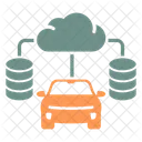 Centro De Datos Automotriz Automovil Auto Icono