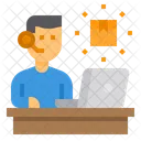 Call Center Logistica Cliente Icon