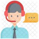 Llamada Centro Cliente Icon