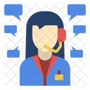 Centro De Llamadas Servicio Soporte Icon